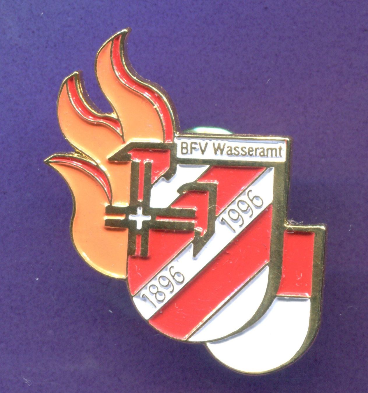 Placchette & Badge: Feuerwehr  WASSERAMT – Usato da Winterthur venduto da Sammleroase