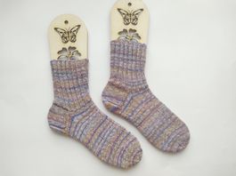 Socken handgestrickt Gr. 36/37 (kühl)