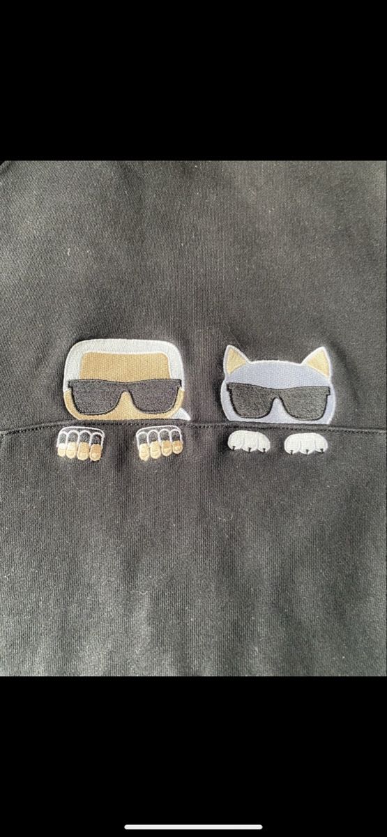 Karl Lagerfeld Maglioni & Felpe: Karl Lagerfeld Pullover mit Choupette Motiv, Grösse S – Nuovo (secondo la descrizione) da Baar venduto da mathias.und.mandy