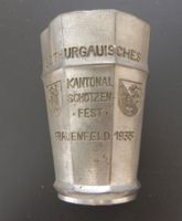 Alter Zinn Becher Kantonal Schützenfest Frauenfeld 1935