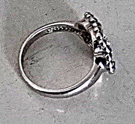 Anelli: Fingerring Silber mit Steinen – Usato da Baar venduto da 2cvbaar 3