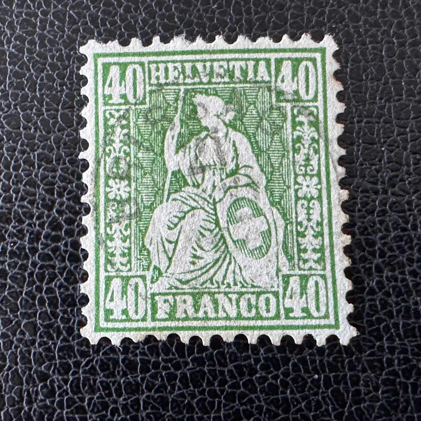 Tous les timbres: 3 Sitzende Helvetia mit Zwergstempel – D'occasion à Stallikon par HILDECH1 3