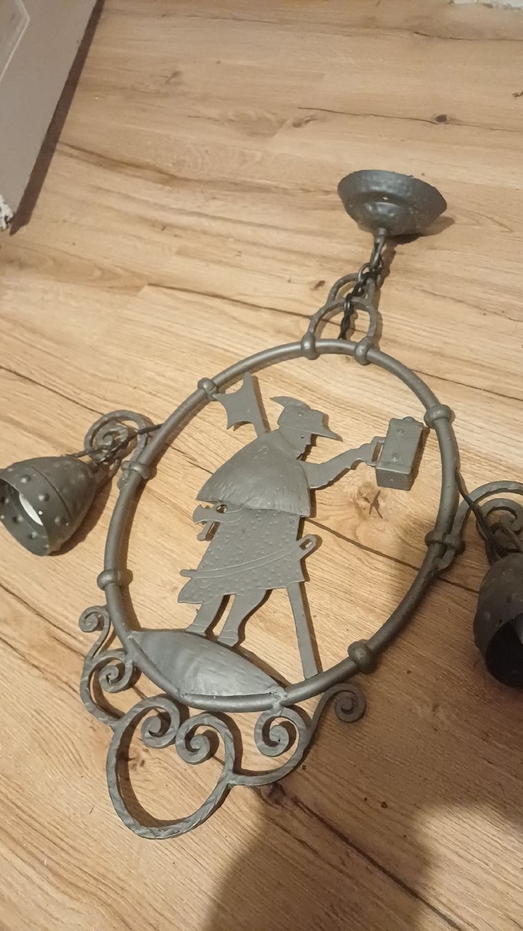 Lampade: Antike geschmiedete Lampe – Usato da Flawil venduto da Naphtali 5