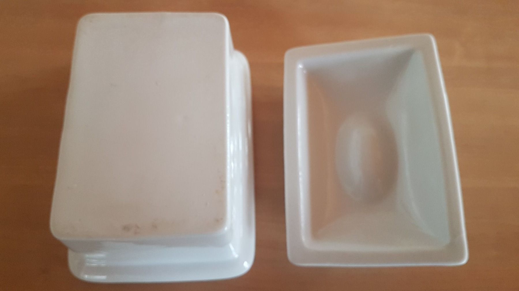Töpfe: Terrine - cocotte rectangulaire avec couvercle blanche – Gebraucht aus Villiers von san_jn5w 4