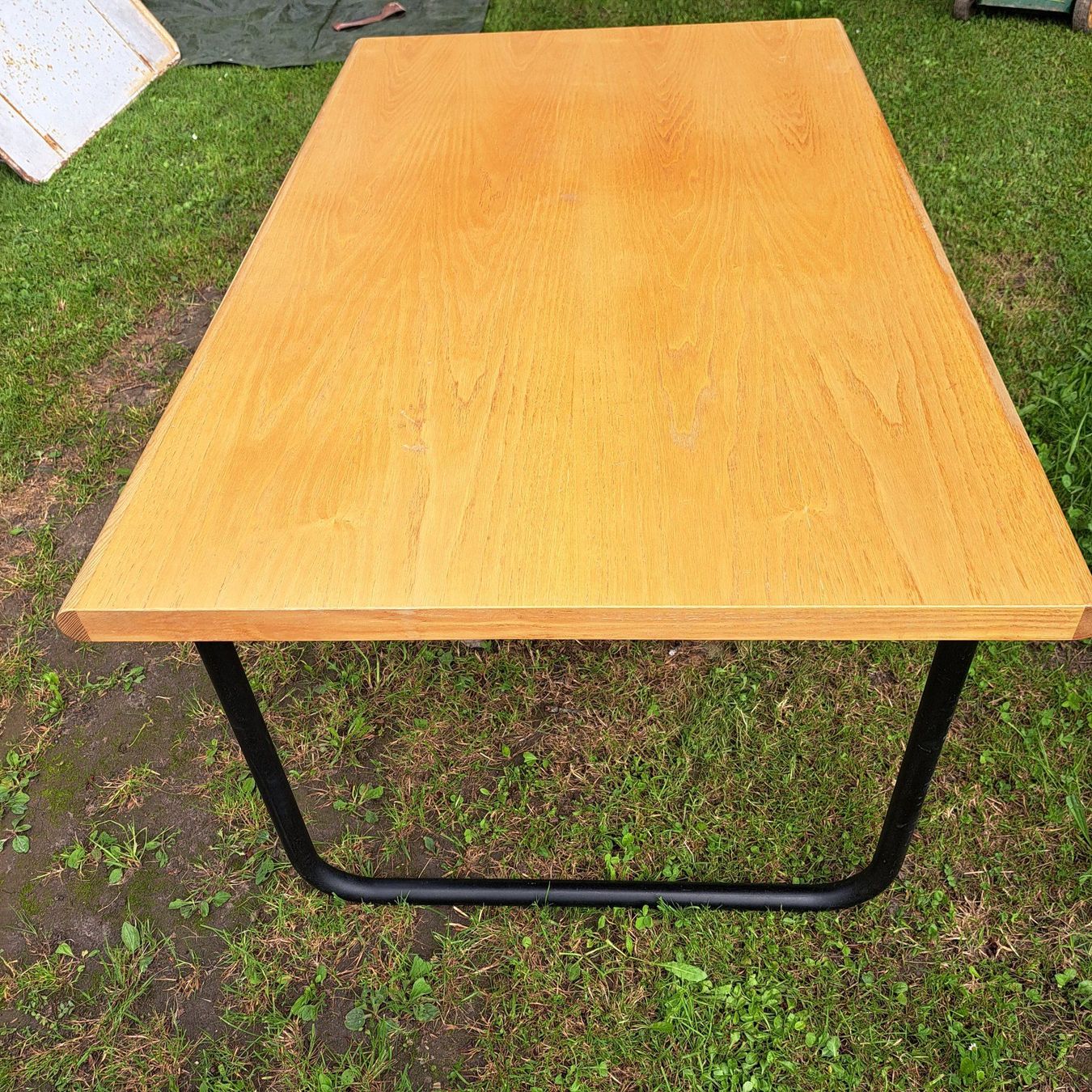 Schreibtische: Tisch, Bürotisch Viktoriamöbel Baar, Design, mid century – Gebraucht aus Rosshäusern von objekte-24 1