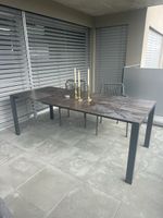 Ausziehtisch anthrazit Keramikplatte 180/240x90cm neuwertig