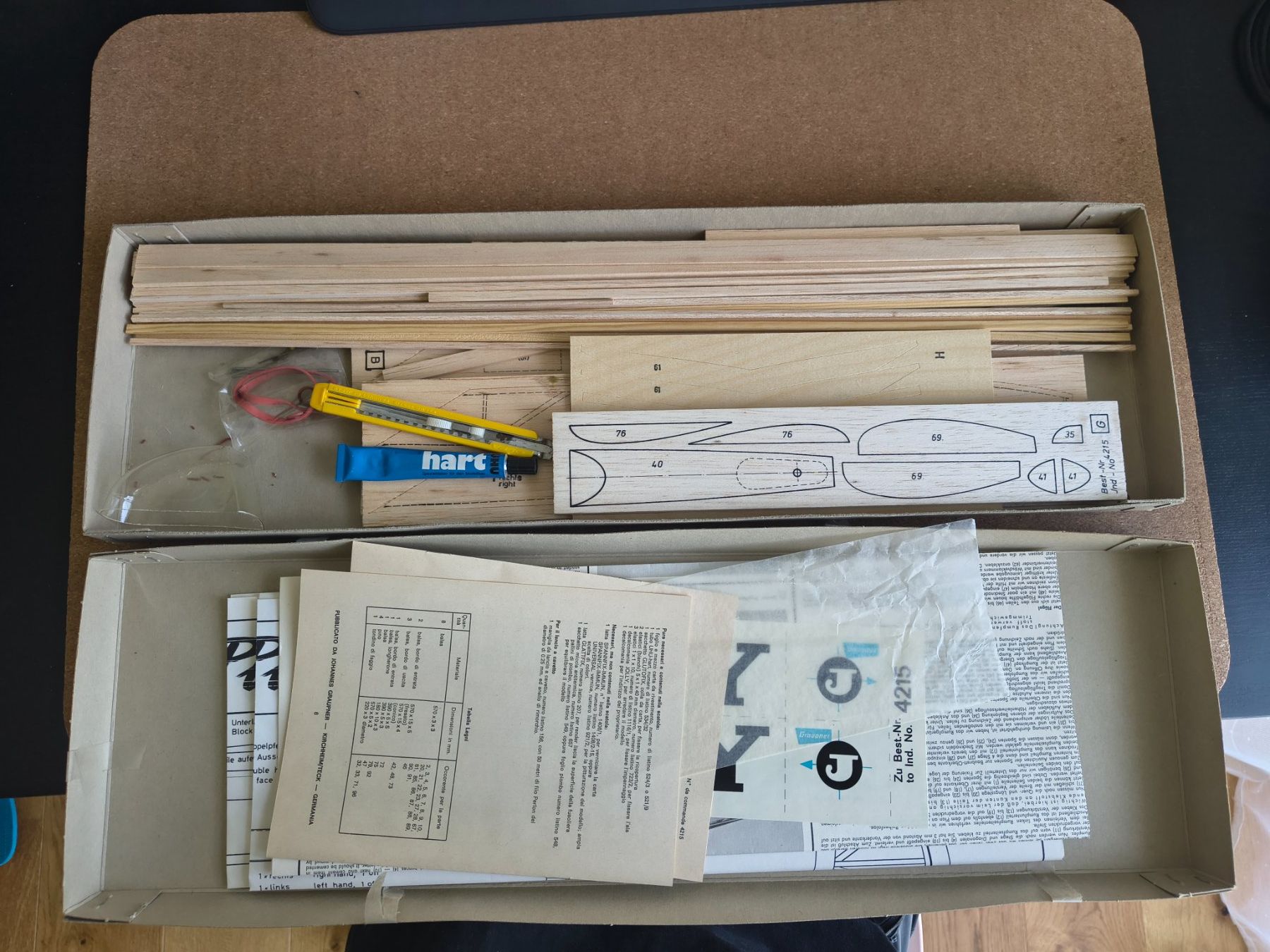 Materiale per modellare: Graupner Jolly 4215 – Difettoso da Chur venduto da Jaronimas 2