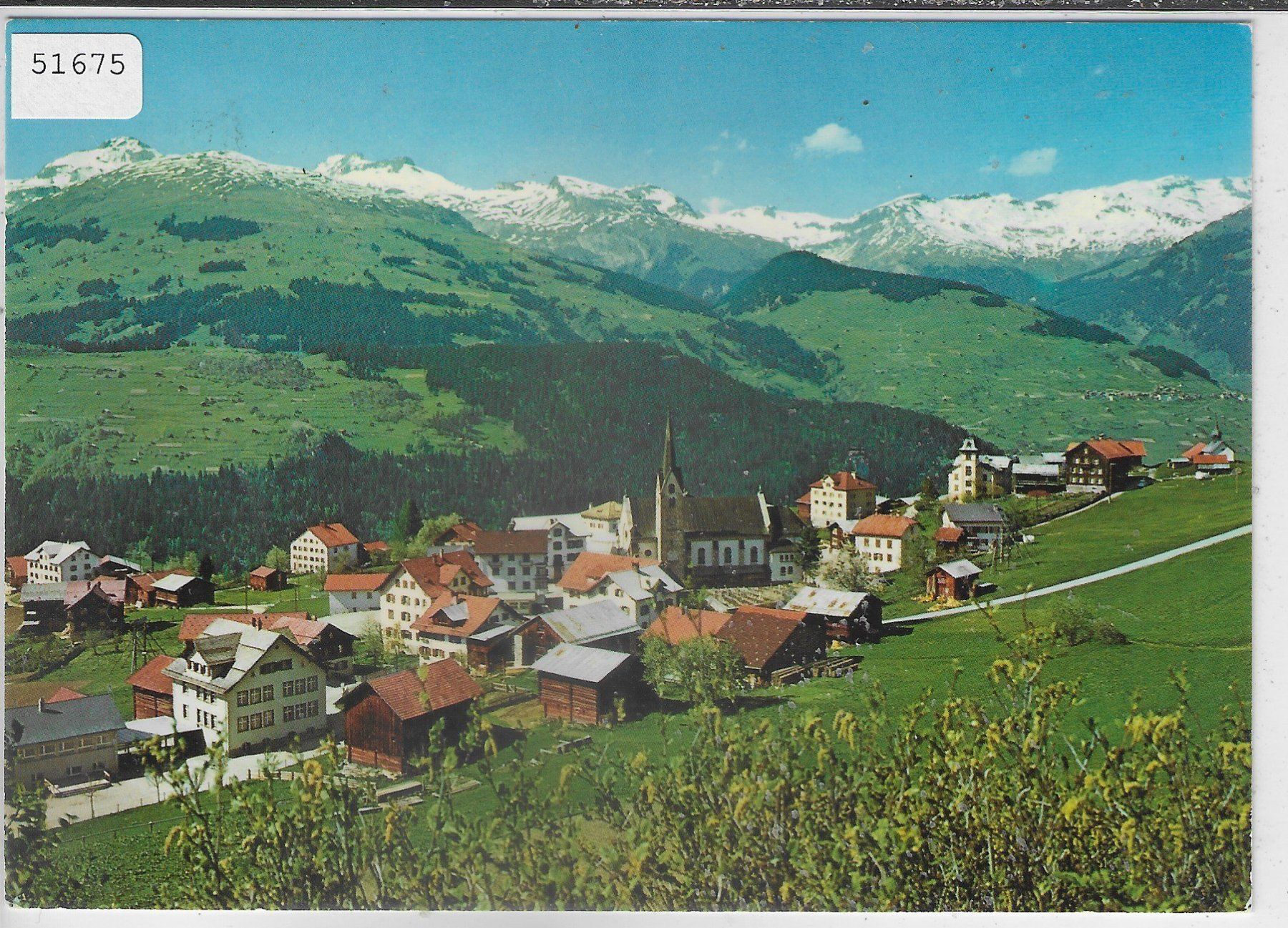 Ansichtskarten: Meierhof-Obersaxen – Gebraucht aus Ettingen von Kartenplanet
