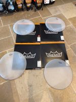 Lot de 4 peaux REMO Silentstroke white 18" Meshhead occasion