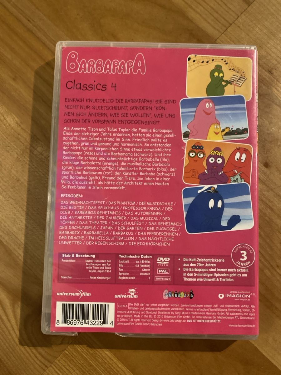 Tous les DVDs: DVD Barbapapa – D'occasion à Basel par lxbsl 1