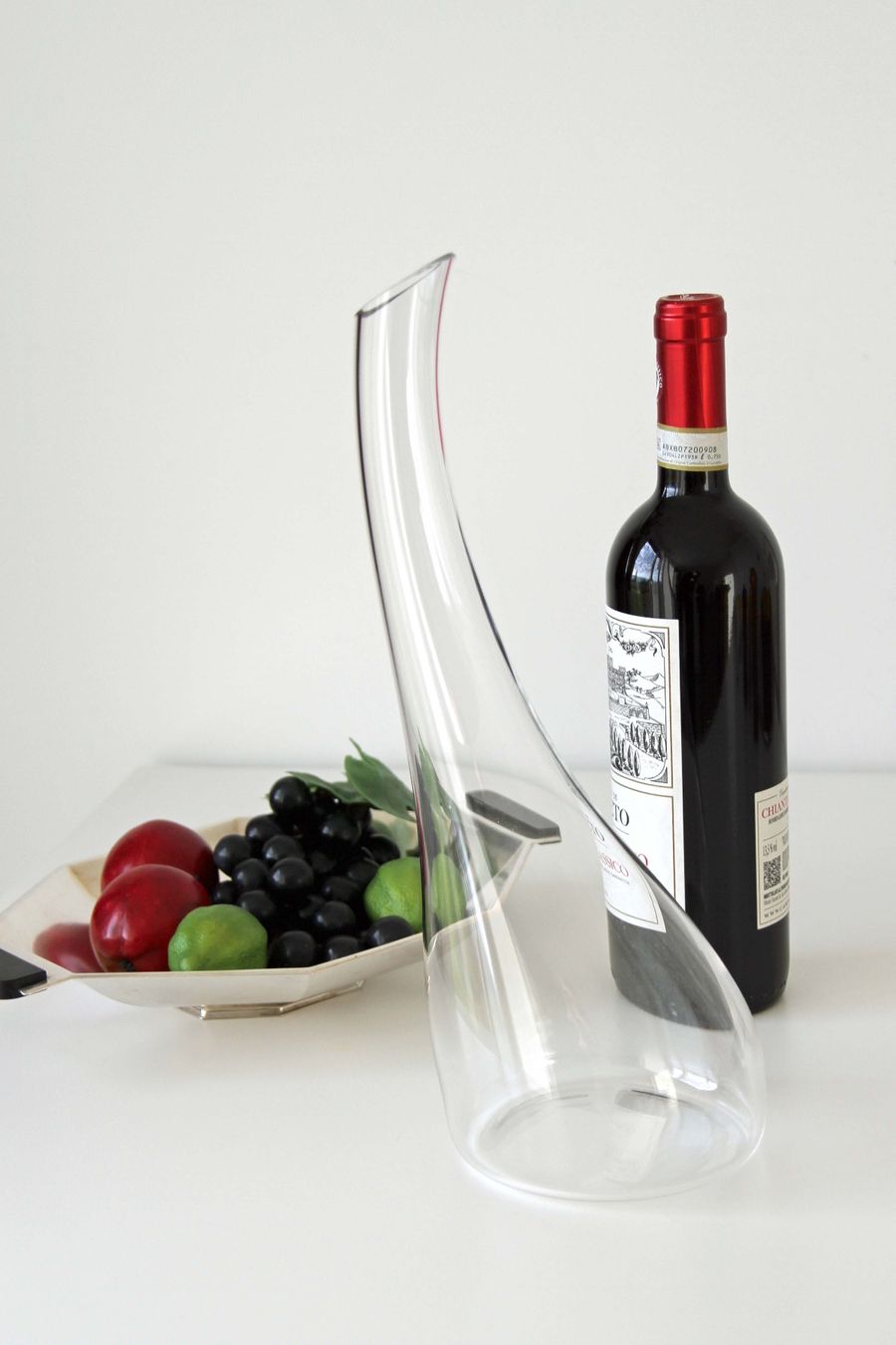 Caraffe: Riedel Dekanter "Cornetto Single" - Weinkaraffe Glasdesign – Usato da Merlischachen venduto da sammlerstueck 3