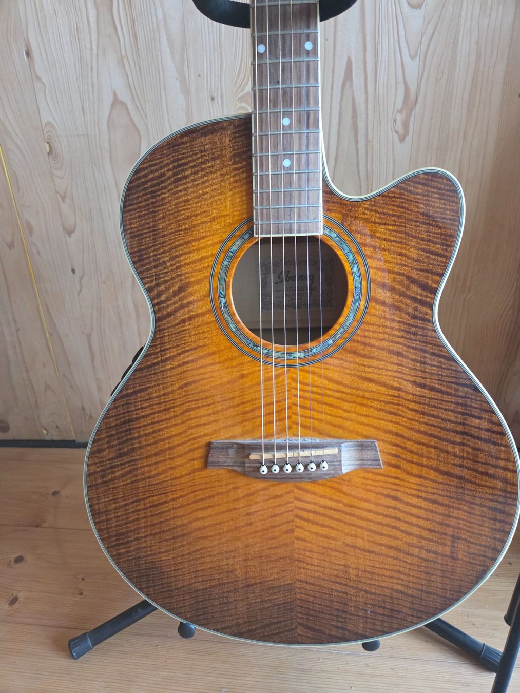 Ibanez Strumenti musicali: Ibanez Akustik/Elektro Gitarre – Usato da Langrickenbach venduto da matchless666 3