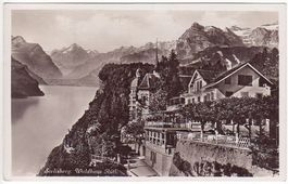 Seelisberg, Waldhaus Rütli, gelaufen 1940