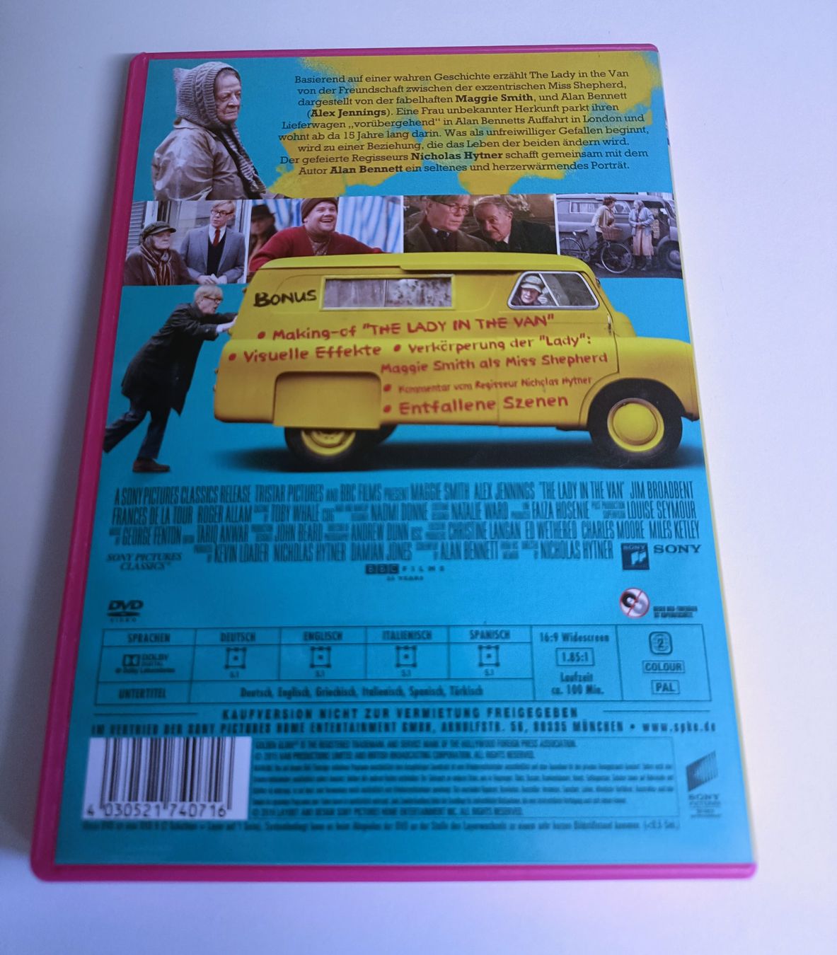 Alle DVDs: The Lady in the Van – Gebraucht aus Köniz von Movieportal007 1