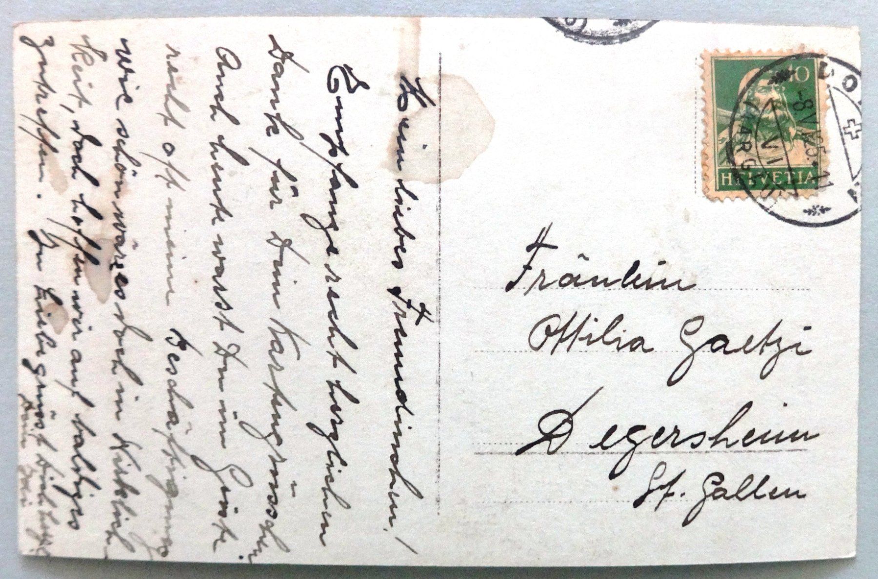 Cartes postales: Einfamkeit – Défectueux à Fétigny par Billy2miny 1