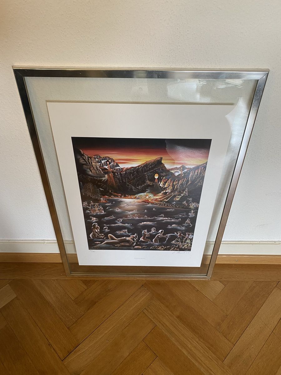 Grafica & Litografie: Sennischer Alptraum Kunst Bild Erich Staub – Usato da Olten venduto da sportwelt 3