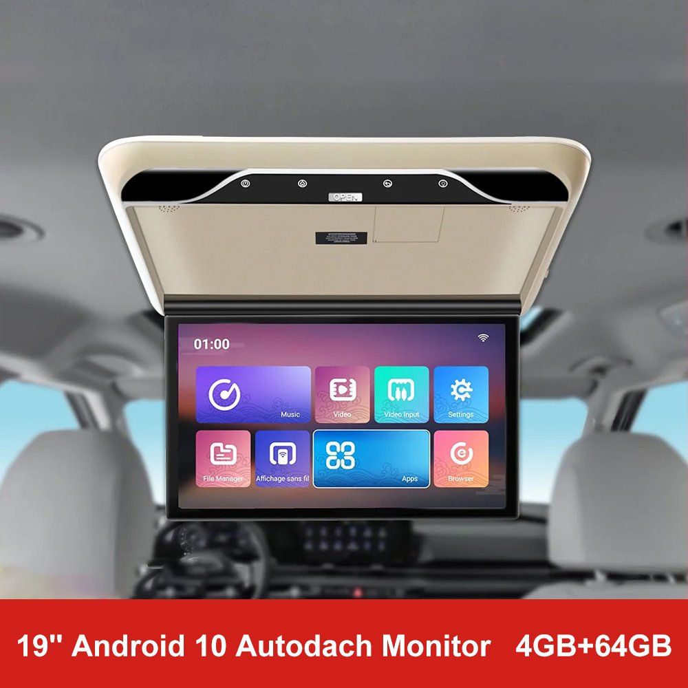 Monitore: 19" IPS-Dachmonitor For Mercedes Benz V-Class – Neu und originalverpackt aus Malans GR von BUYBEST-Schweiz