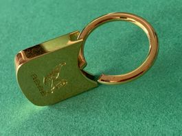 Schlüsselanhänger Pegasus goldig