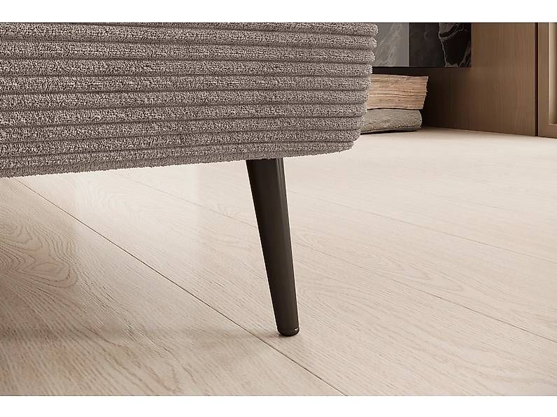 Divani: Ecksofa ALISSON  Stoff Beige, elektrisch (Conforama) – Usato da Basel venduto da Moebeloutlet1 3