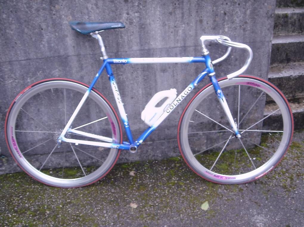 Colnago Ersatzteile: Colnago Titanio Rahmenset – Gebraucht aus Appenzell von Pilo
