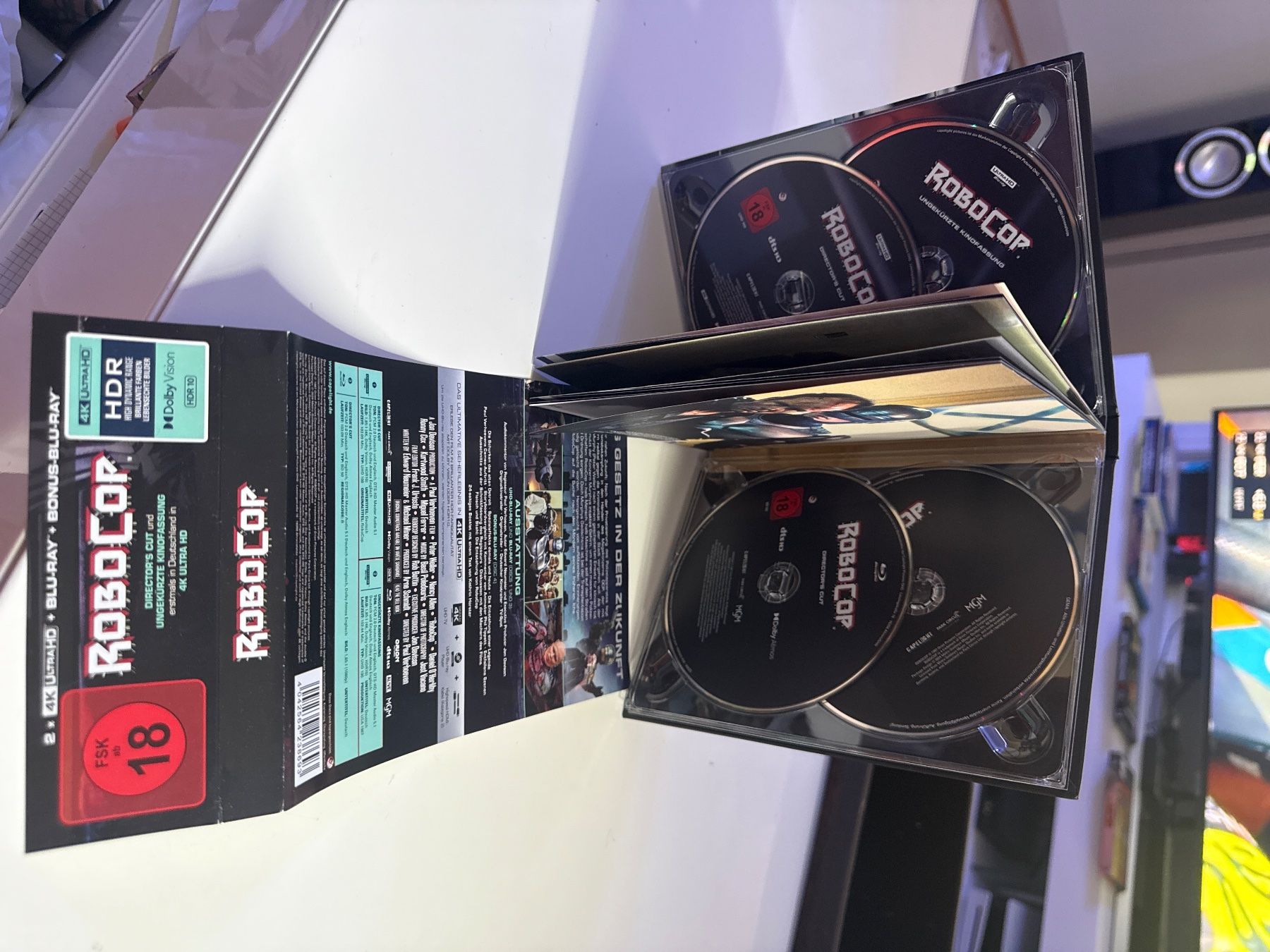 Alle DVDs: RoboCop 4K UHD Blu-ray 2 Discs Mediabook – Neu (gemäss Beschreibung) aus Allschwil von meeresperle 2