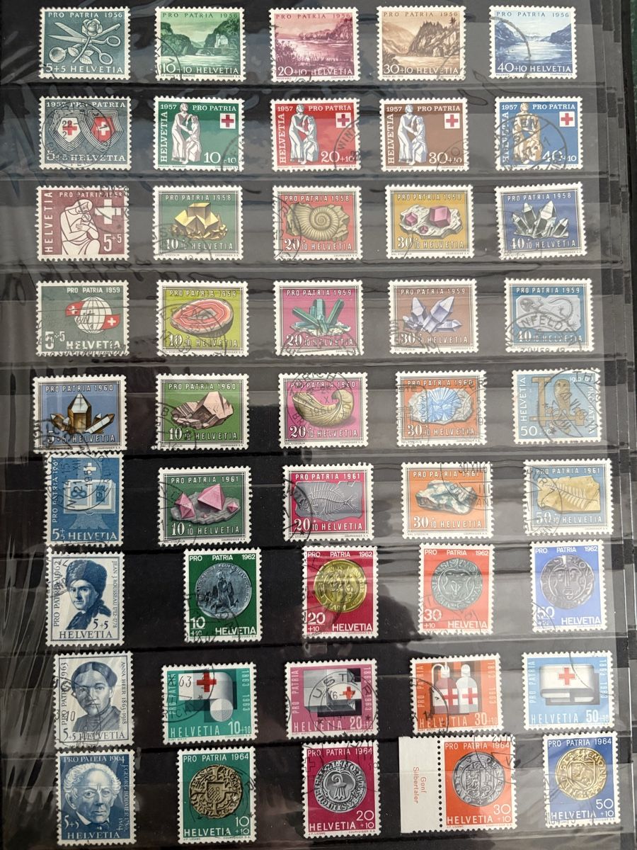 Tous les timbres: Pro Patria 1949-1964 – D'occasion à Steckborn par heg_sd2b 1