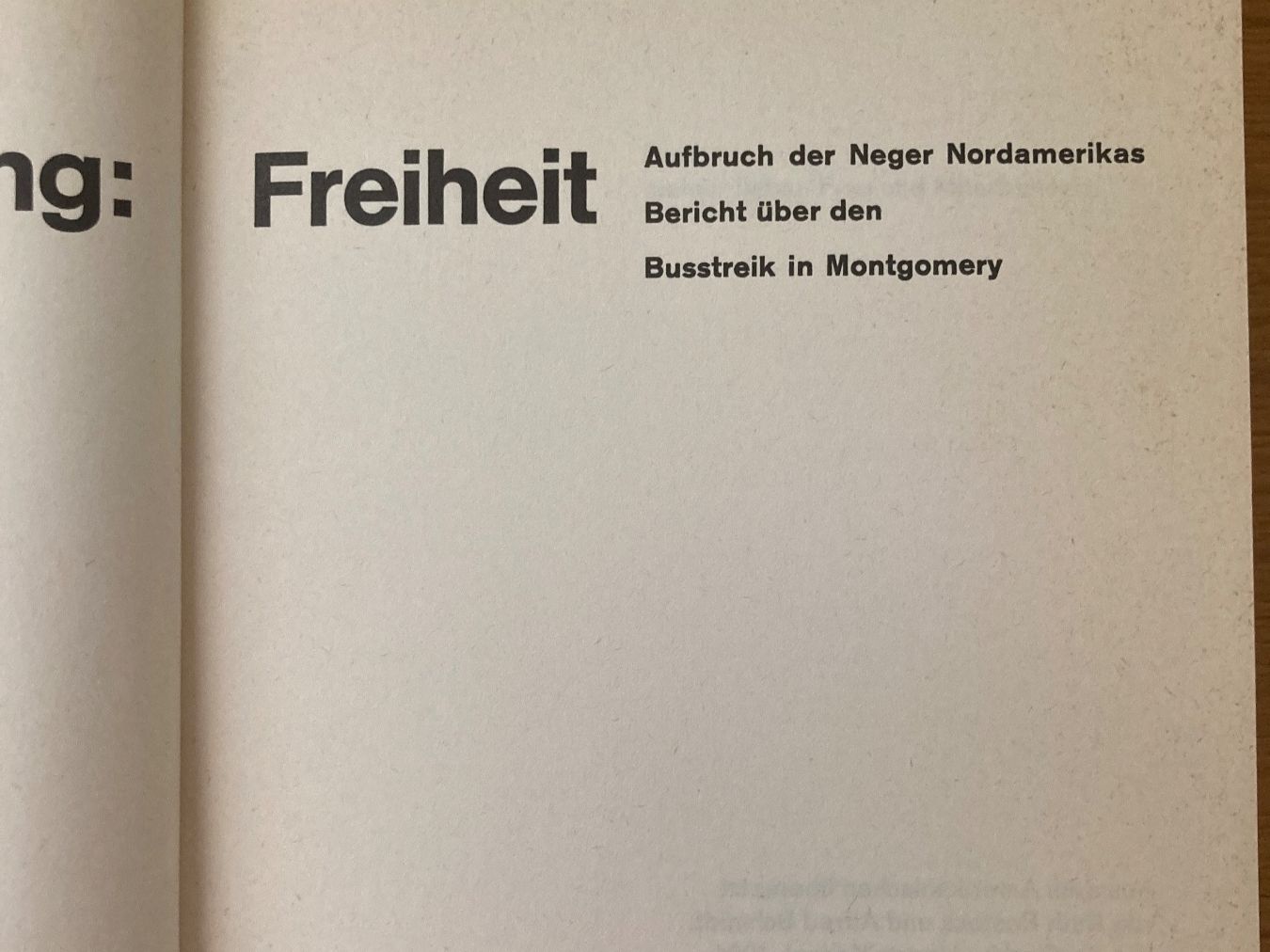 Livres: Martin Luther King - Freiheit – Neuf (Voir description) à Basel par magot58 2