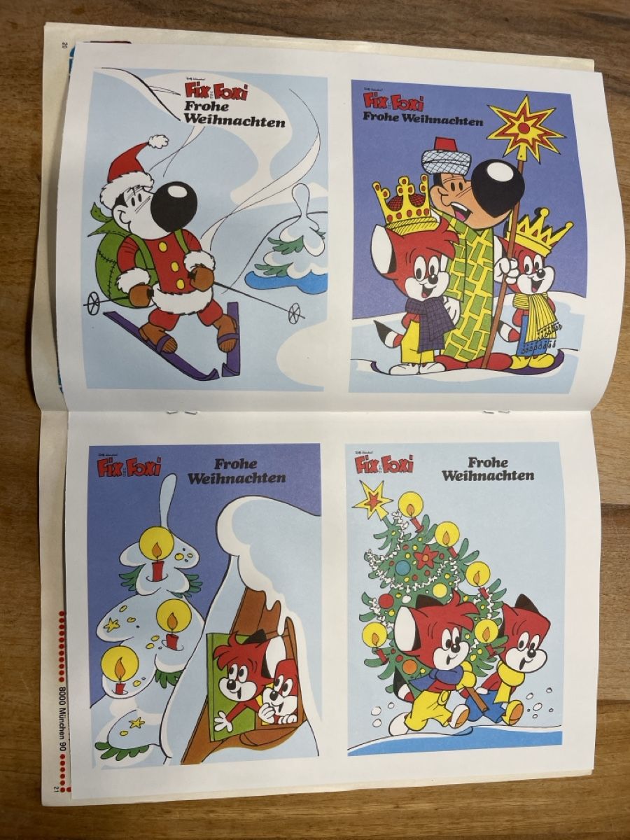 Fumetti: Fix und Foxi Comic - Lustige Weihnachtskarten Ausgabe – Nuovo (secondo la descrizione) da Therwil venduto da rubininio 1