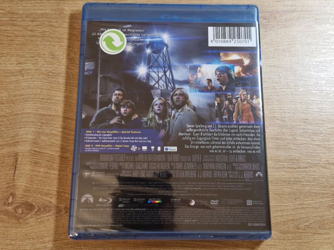 Tutti i DVDs: Super 8 (2011) NEU OVP Bluray – Nuovo e nell'imballaggio originale da Pfungen venduto da Whitie 1