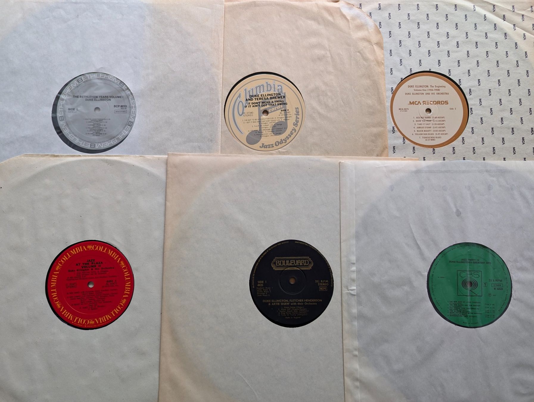 Dischi in vinile: 6 x Duke Ellington – Usato da Ebikon venduto da kisuM 4