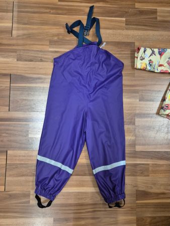 Regenlatzhose gr 104 violett Playshoes B22
