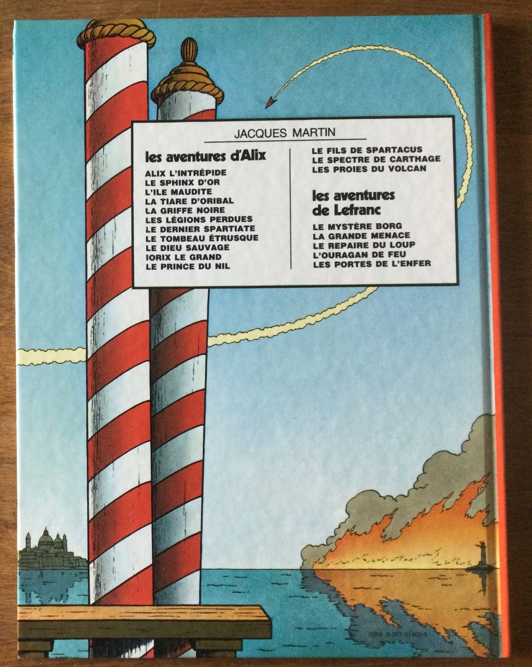 Fumetti: Lefranc : .le repère du loup – Usato da Yvorne venduto da herjoy 1