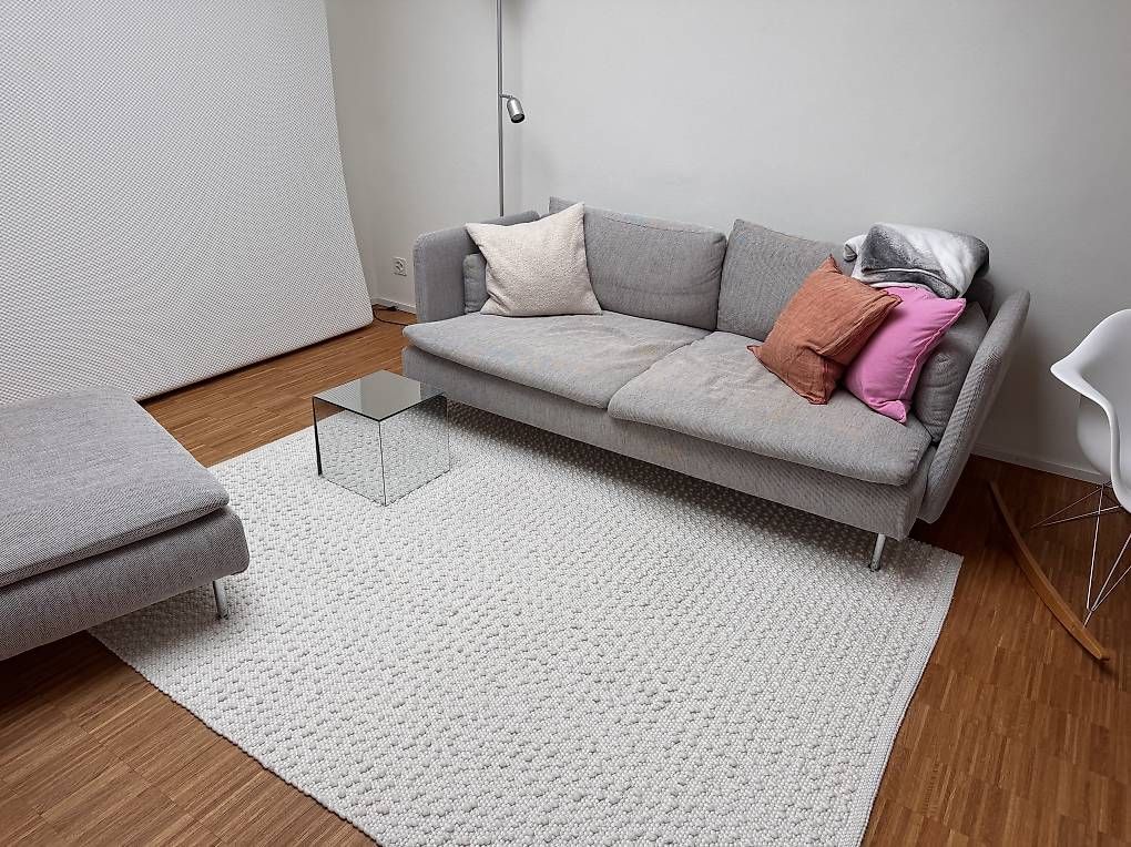 Ikea Divani: IKEA SÖDERHAMN 3-Sitzer Sofa + Fusshocker – Usato da Zürich venduto da ver_8tx9 4