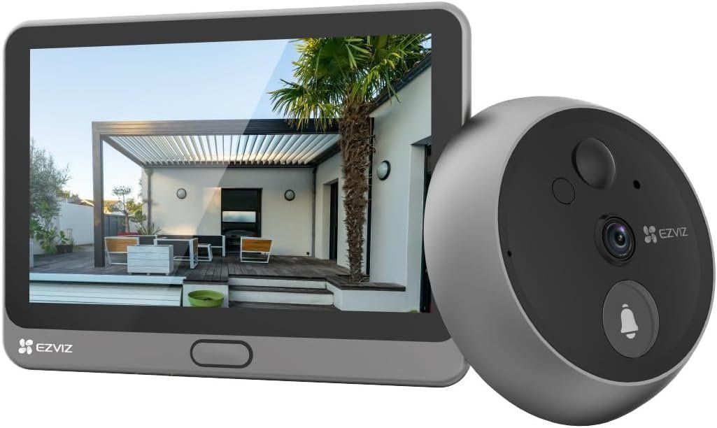 Sistemi d'allarme: WLAN Türklingel mit 166° Weitwinkel und PIR-Sensor – Nuovo e nell'imballaggio originale da Nuglar venduto da SaleRitter
