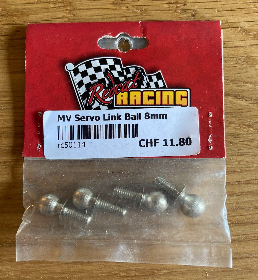 Modellismo RC: Servo link ball 8mm 4PCS – Nuovo e nell'imballaggio originale da Trélex venduto da Arnaudyak