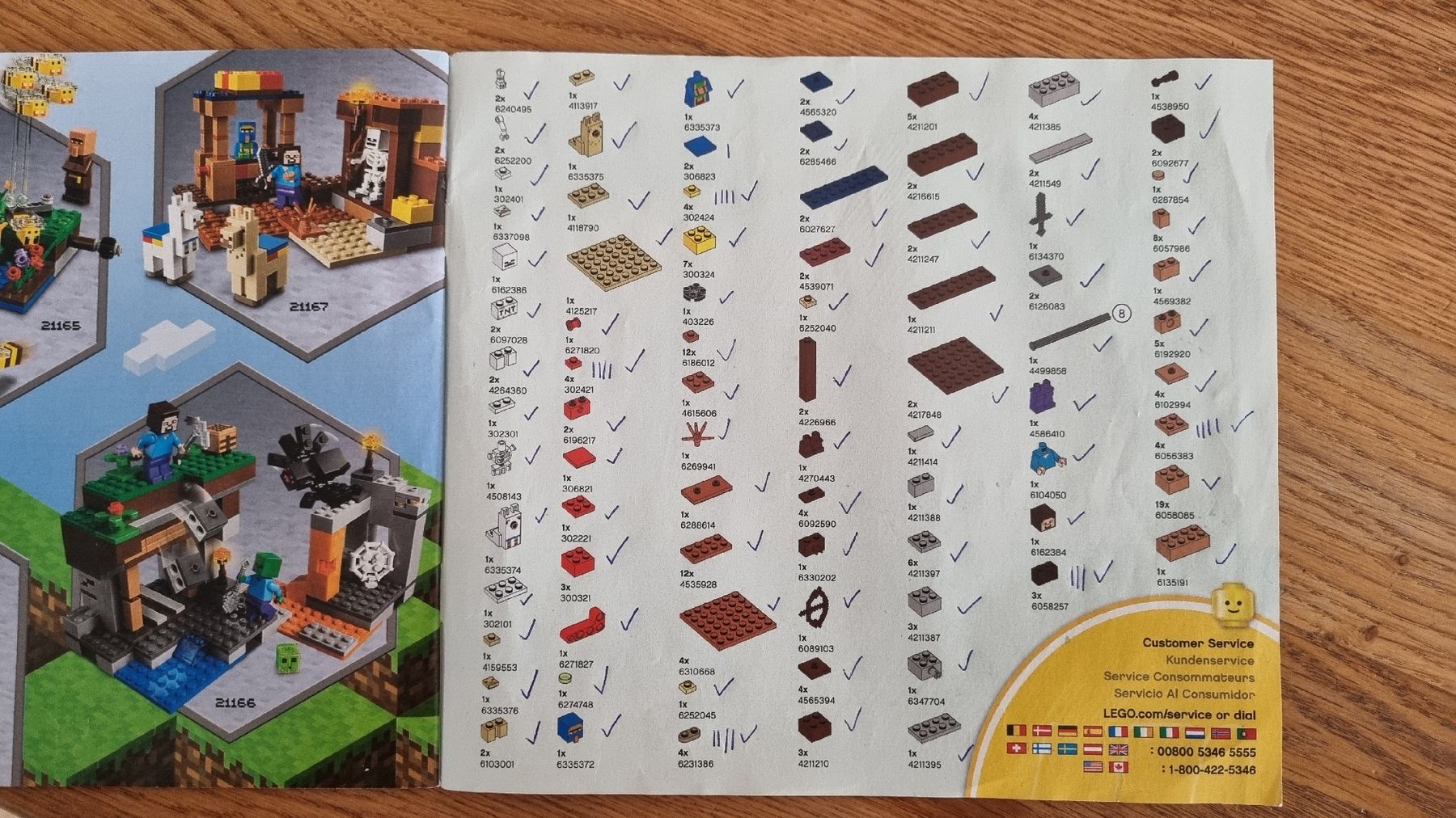 Lego Kit di costruzioni: Lego Minecraft 21167 – Usato da Jonschwil venduto da germann32 1
