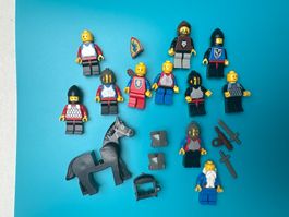 Lego Ritter, Pferd, Zauberer und Zubehör