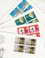 SBK 622 - 625 im 4er-Block FDC
