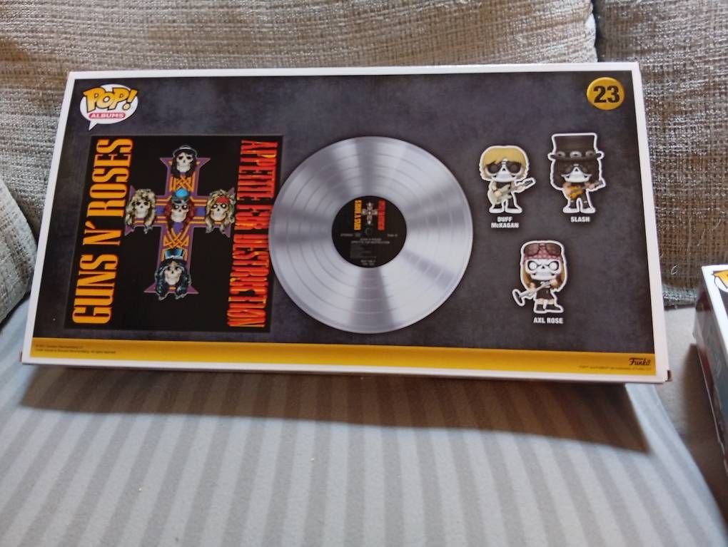 Statuette: Funko pop set Guns n' Roses appetite for destruction – Usato da Vezio venduto da 41181 2