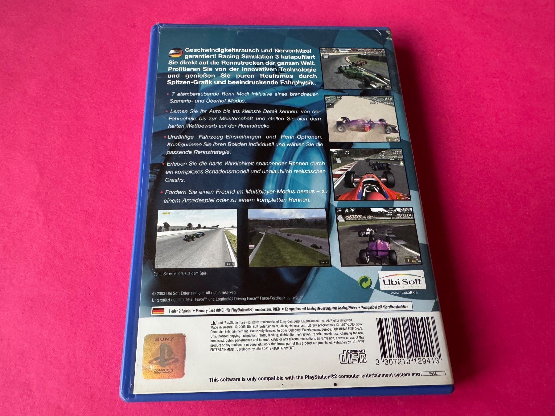Sony Jeux: RS3 RACING SIMULATION THREE SPIEL FÜR PS3 – D'occasion à Hägendorf par Briansgameshop 2