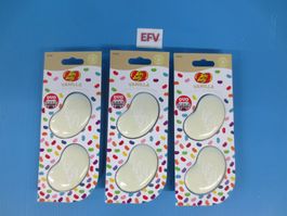 6 Stück Jelly Belly Vanilla Autoduft, Haus, Büro, Duftbaum