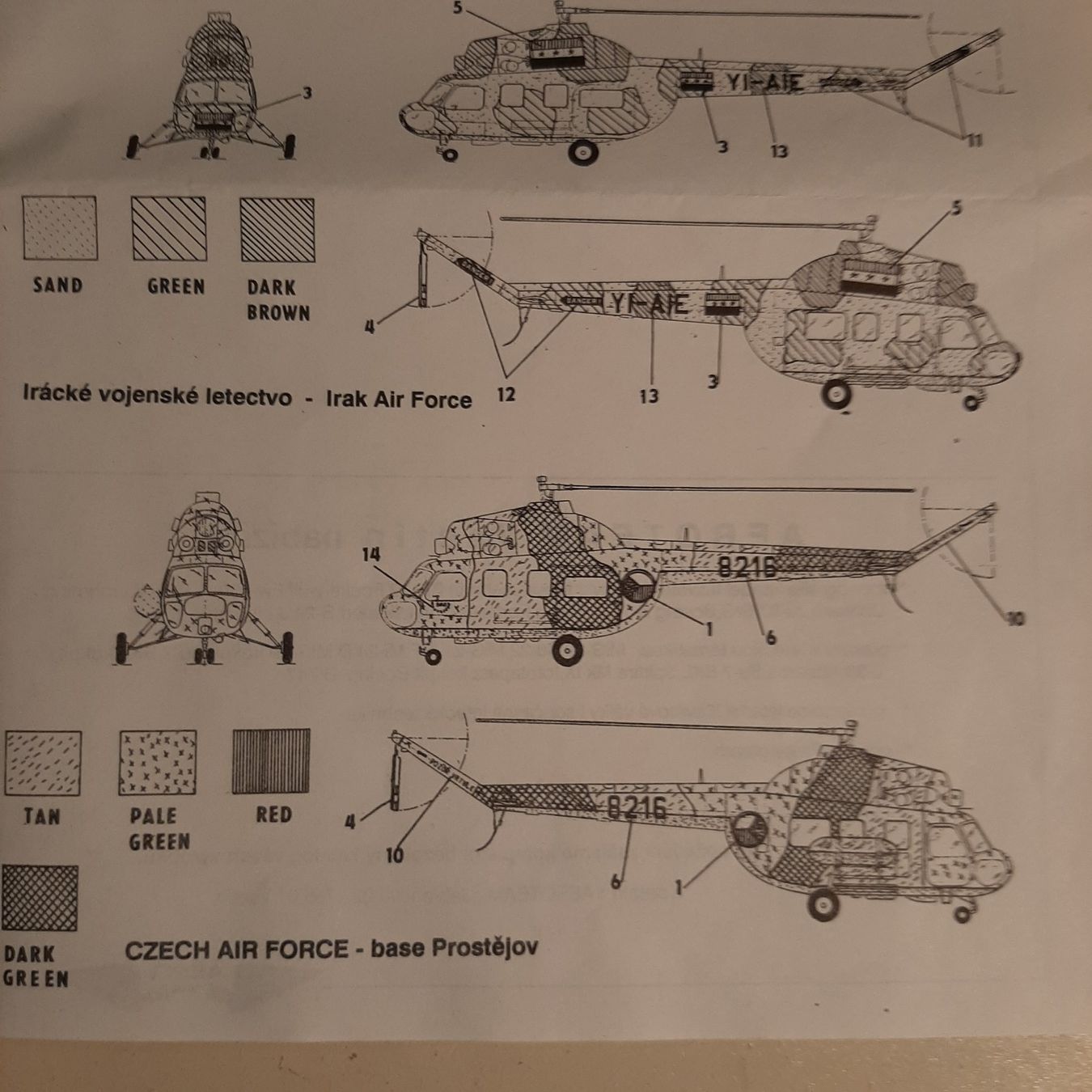 Modellbausätze & Standmodelle: 2687 ... MIL Mi-2 ... Aero 7203 – Neu (gemäss Beschreibung) aus Bonstetten von Benibanny59 3