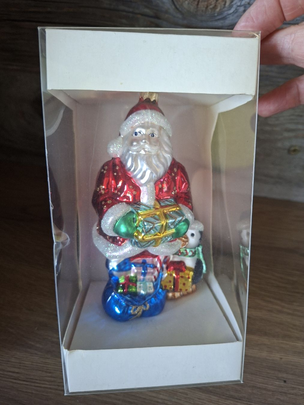 Tutte le decorazioni: neu: Sujet Weihnachtskugel Samichlaus Glas 14cm – Nuovo e nell'imballaggio originale da Nassen venduto da verrueckt 3