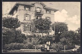 AK Peseux, Villa Rose, 1912