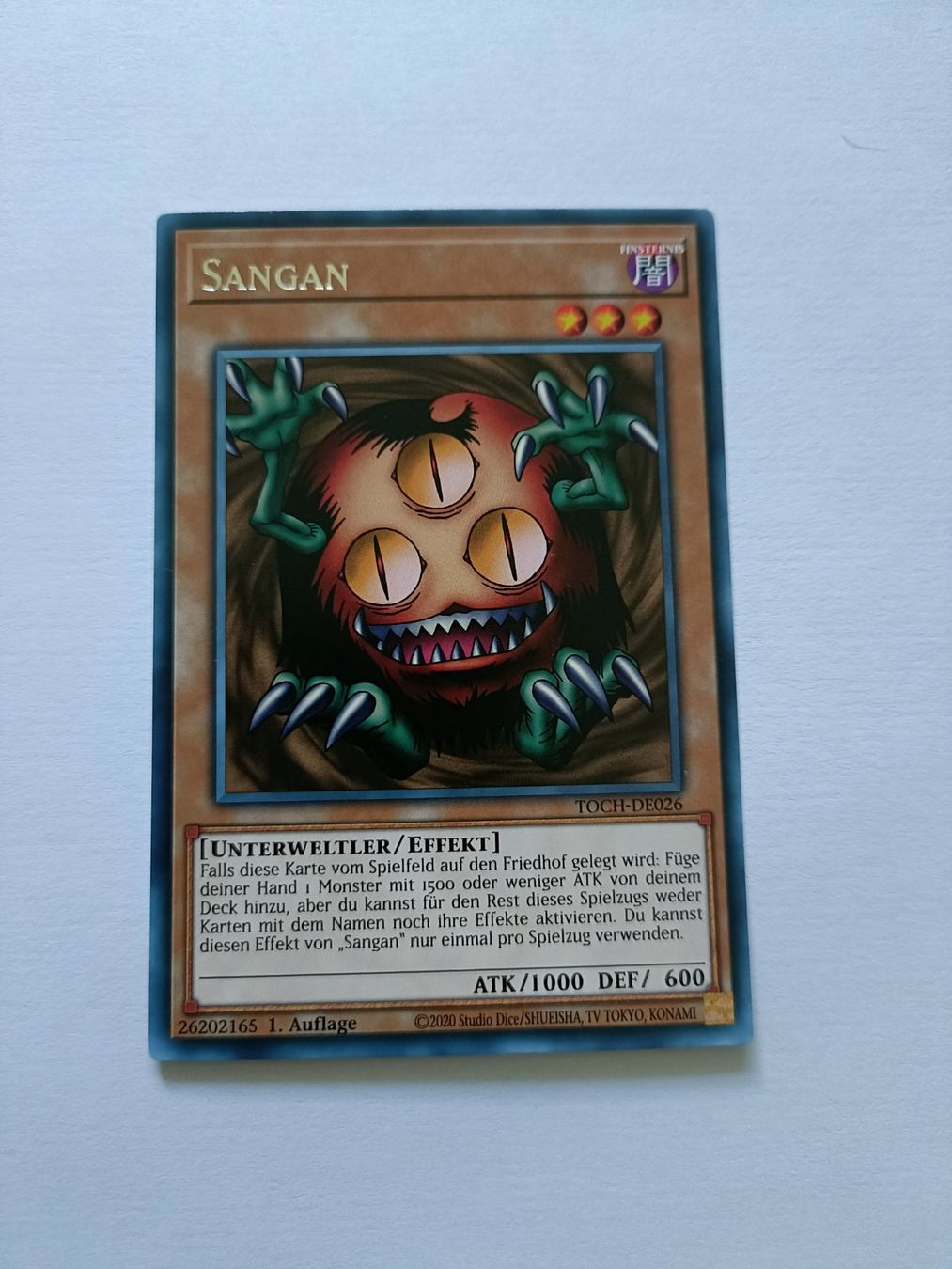 Yugioh Carte collezionabili: Yu-Gi-Oh! Sangan – Usato da Köniz venduto da Gamecollect