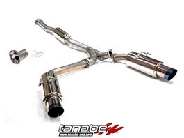 Tanabe Medallion Concept G Blue Catback Auspuffanlage EVO X