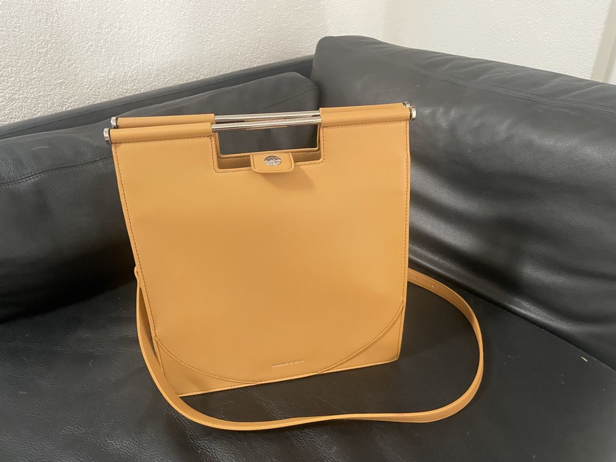 Taschen für Damen: Handtasche Damen Leder hellbraun – Neu (gemäss Beschreibung) aus Meierskappel von Hala03 4