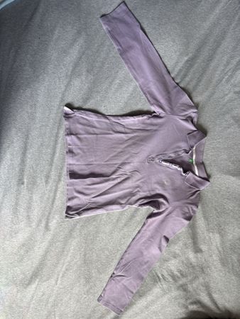 Lavendel Polo Shirt United Colors of Benetton Grösse L/140