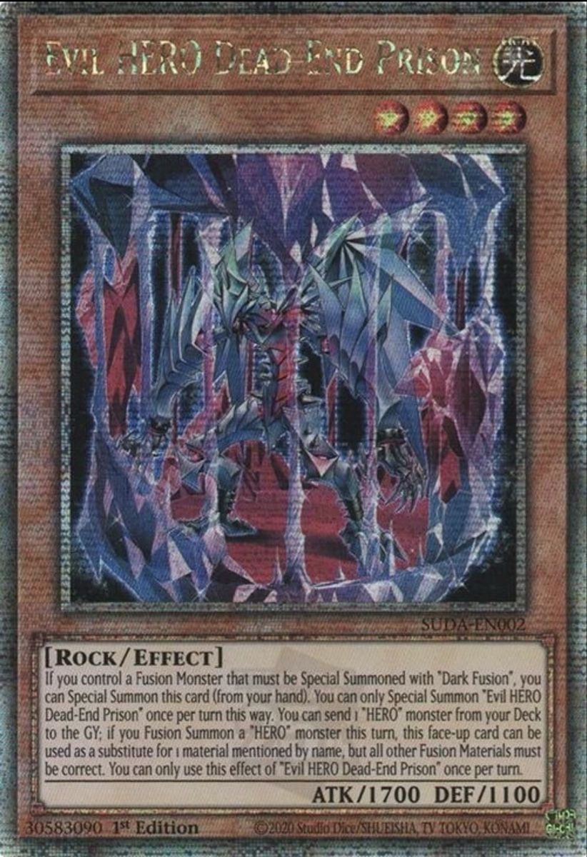 Yugioh Carte collezionabili: Evil Hero Dead-End Prison - Yugioh – Nuovo (secondo la descrizione) da Aarau venduto da Agp_Thrift44