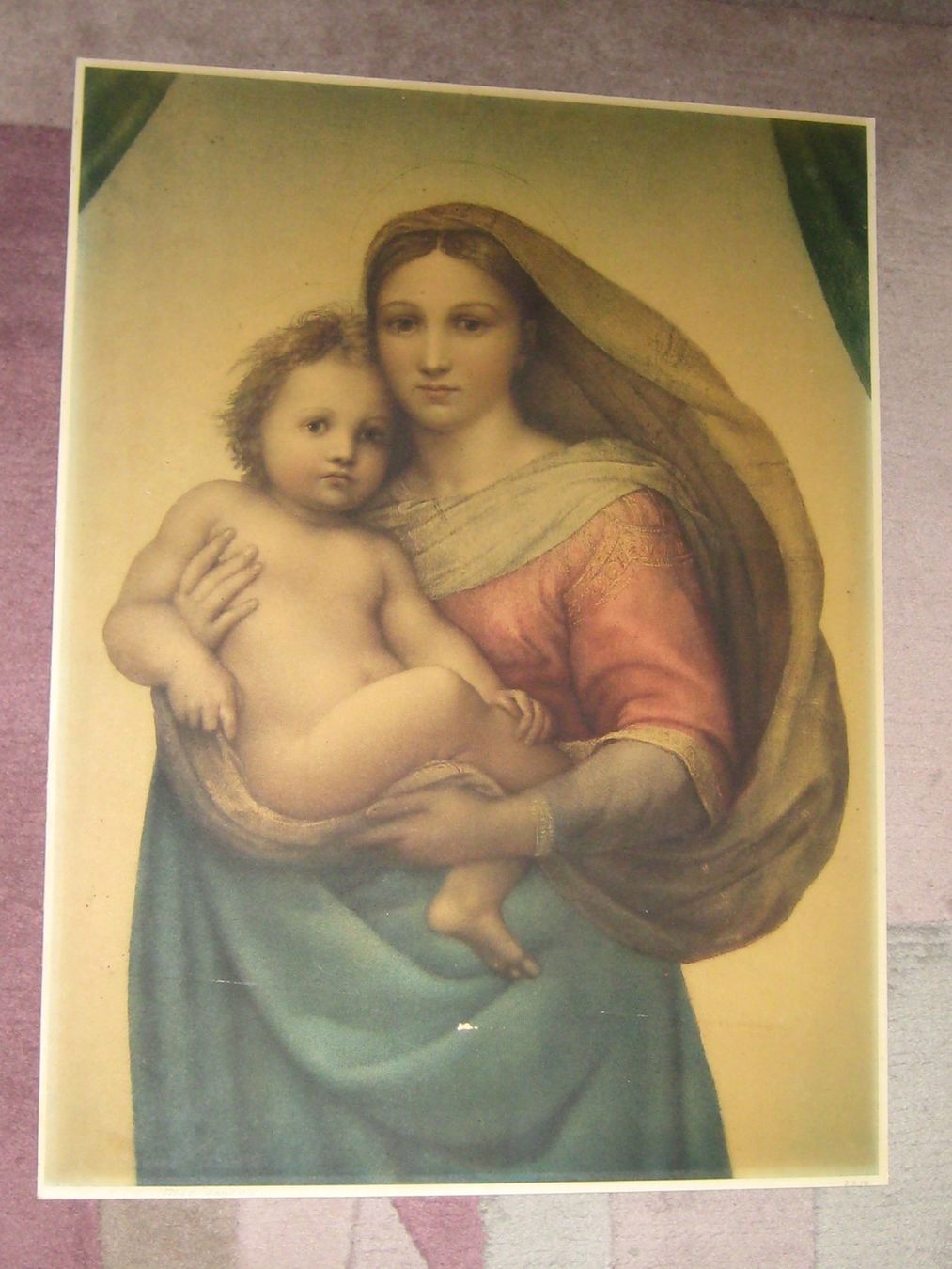 Foto & Immagini: Raphael: Sixt. Madonna mit Kind, Kunstdruck – Usato da Neftenbach venduto da Werthe 1